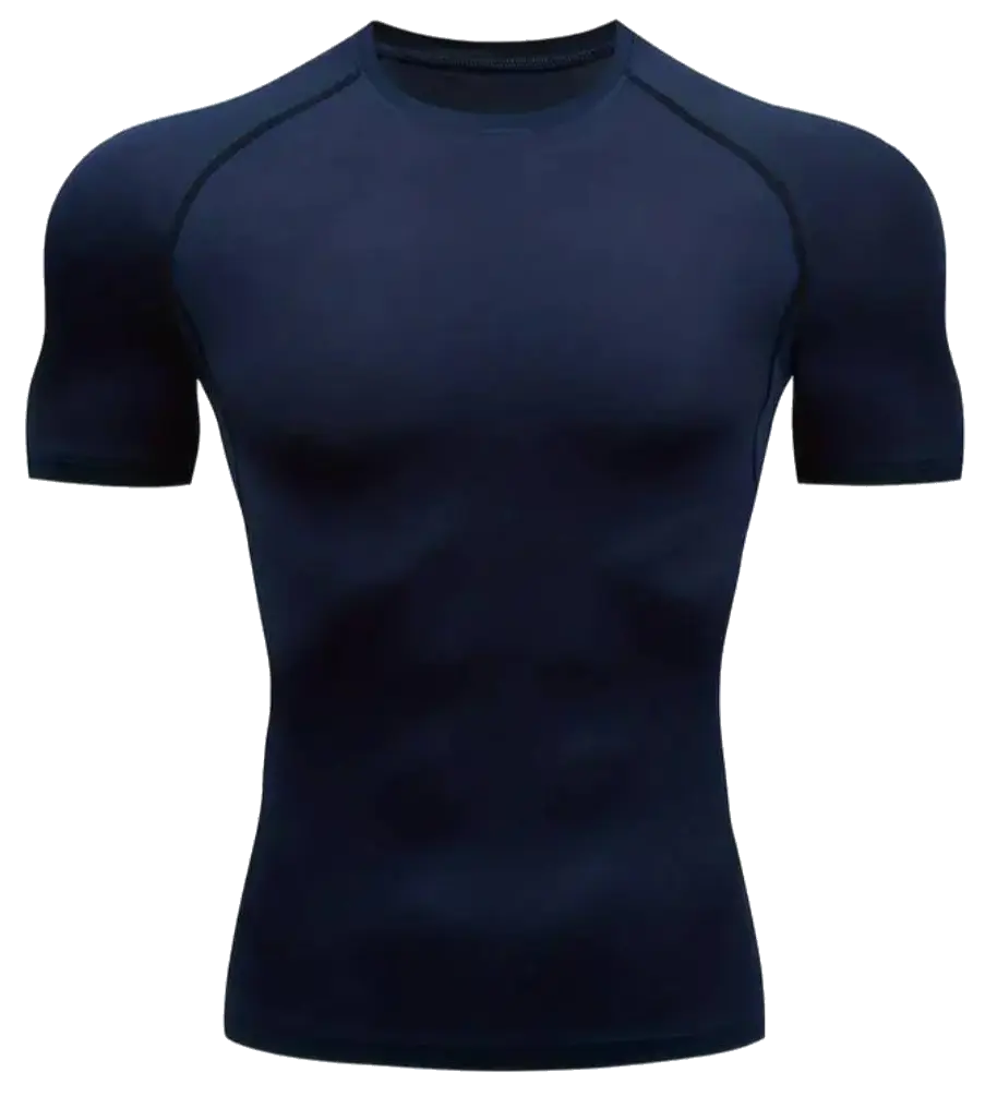 Camisa de Compresión Azul Marino