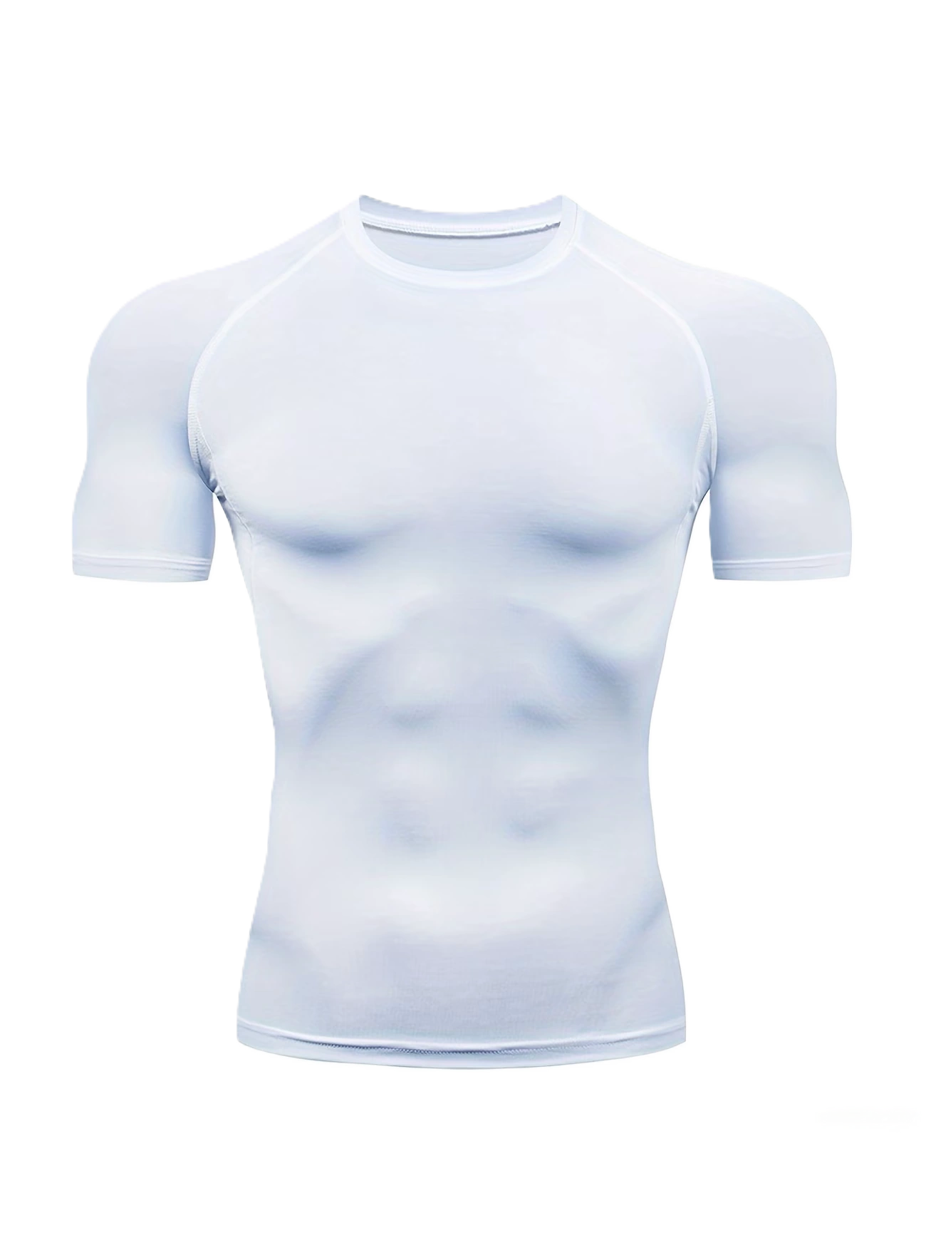 Camisa de compresion blanca
