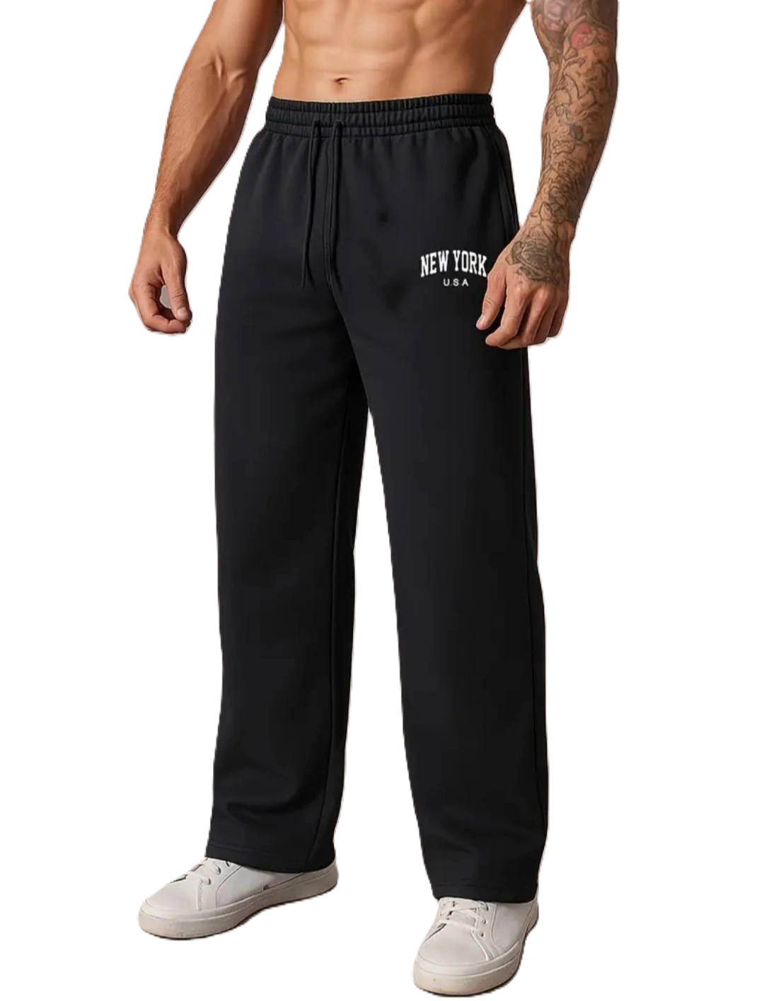 Pantalon Holgado Negro